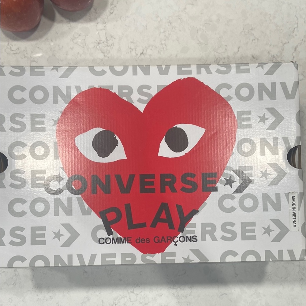 Converse Play Heart Logo Shoes - Main Image